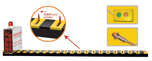 榆树市V3嵌入式闯岗自动扎胎器/阻车器
